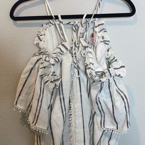 NWOT Red Carter Isla Stripe Maxi Swim Cover-Up - Picture 6 of 10